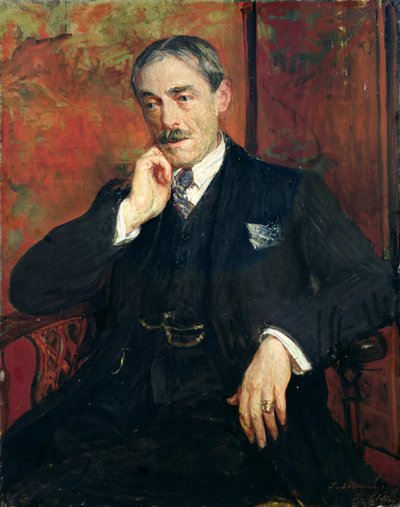 Portret van Paul Valery (1871-1945), 1923 door Jacques Emile Blanche